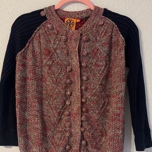 Tory Burch Women's Red Cardigan